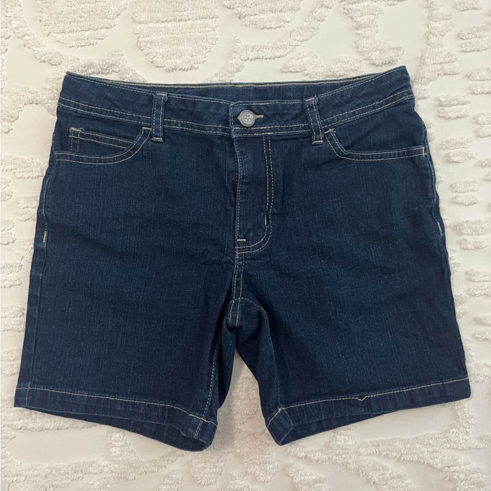 Faded Glory Blue Jean Shorts Classic Style